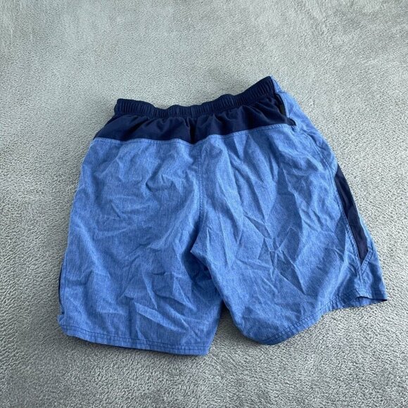 Nike Mens Blue Athletic Shorts Size L Polyester Lightweight 5673 - Picture 2 of 10
